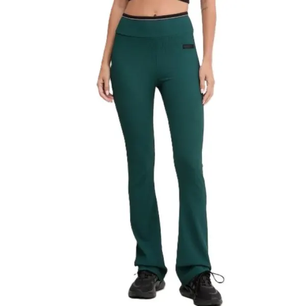 Colanti EA7 VIGOR7 LAB W RIBBED FLARE LEGGINGS