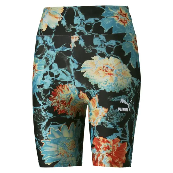 Colanti PUMA pentru femei HF HIGH WAIST AOP 7 TIGHT SHORTS - 53416801