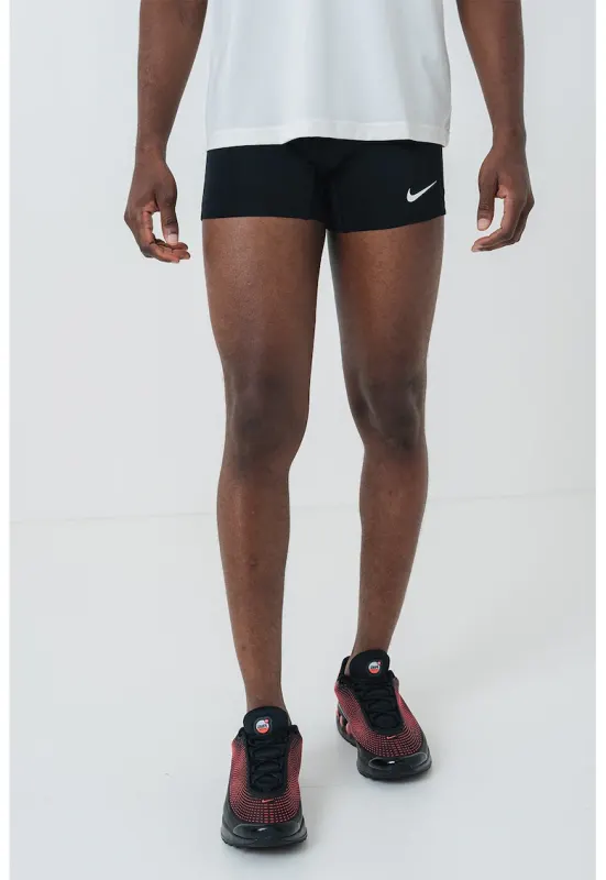 Colanti scurti cu logo - pentru fitness - Negru
