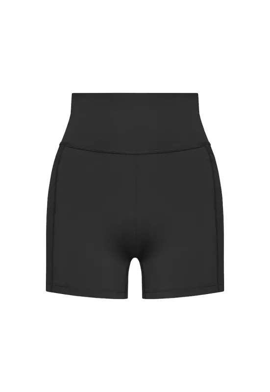Colanti sport dama negru - fabricat elastic