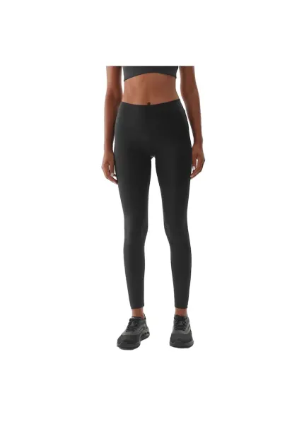 Colanti sport dama WAW24TTFIF277 - 4F - Poliester/Elastan - Negru