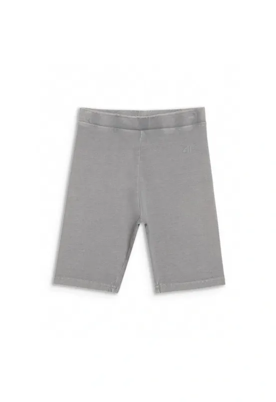 Colanti sport  pentru fete - talie inalta - croiala slim - gri - 95% bumbac
