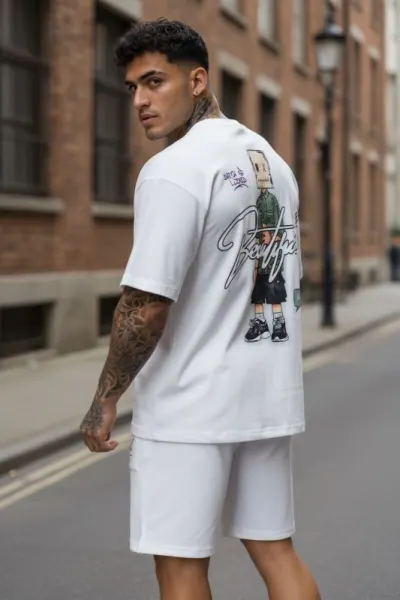 Compleu barbati de vara engros tricou cu pantaloni scurti
