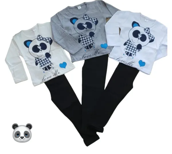 COMPLEU de fata, 2 piese, 1-5 ani, bumbac, 5 la set engros