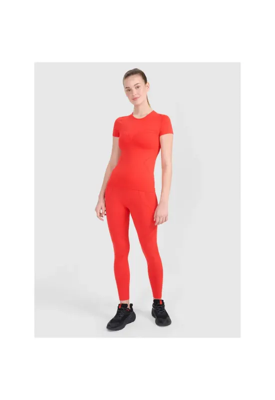Costum sport dama -  Textil - Rosu
