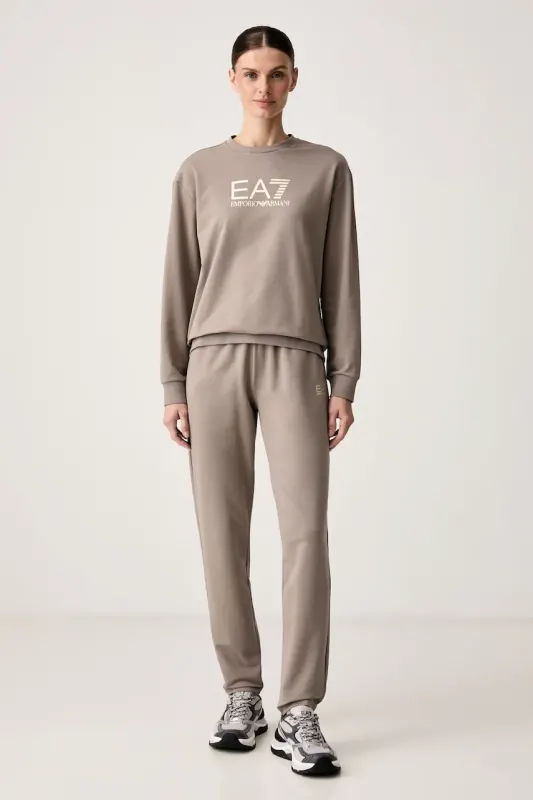 EA7 Emporio Armani  compleu de trening pentru femei din bumbac cu elastan
