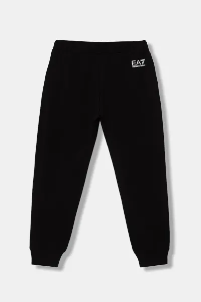 EA7 Emporio Armani  pantaloni de trening pentru copii din bumbac cu elastan