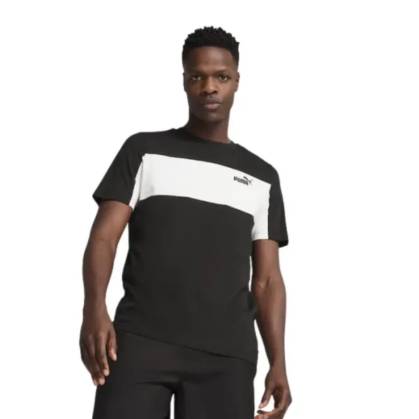 ESS BLOCK Tee PUMA Black 684685-01