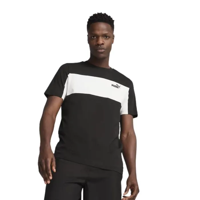 ESS BLOCK Tee PUMA Black 684685-01