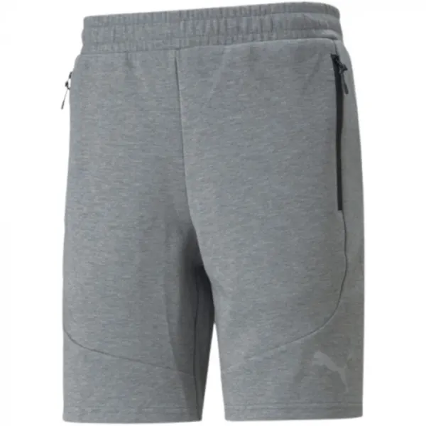 Evostripe Shorts 8   Dk Medium Gray Heath