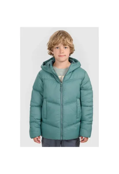 Geaca baieti JRAW25TDJAM0821-44S - 4F - Poliester - Verde
