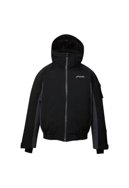 Geaca bomber de schi - Negru