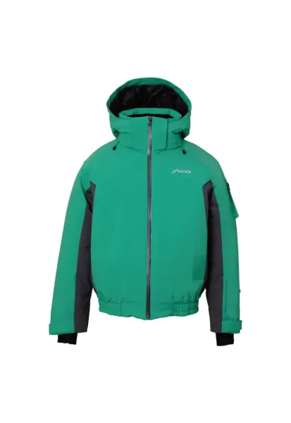 Geaca bomber de schi - Verde