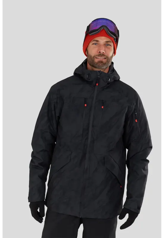 Geaca cu aspect contrastant - pentru schi Baily Allmountain - Negru
