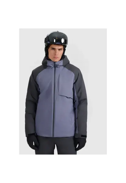 Geaca de ski barbati -  poliester - bleumarin