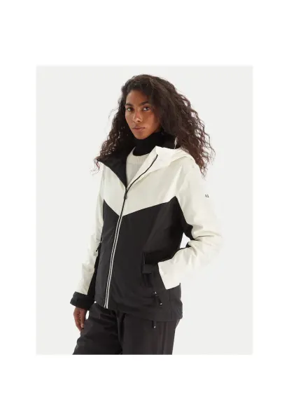 Geaca de ski dama  negru/alb