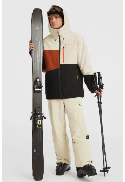 Geaca pentru schi FWC'Cruz Triple Snow - Negru/Crem