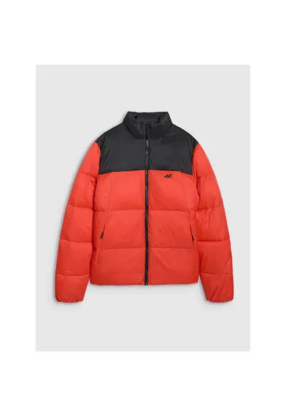 Geaca Puf Barbati  Rosie - Multi Active Outdoor - AW25 - Rezistenta la Vant si Apa - Confortabila si Calduroasa