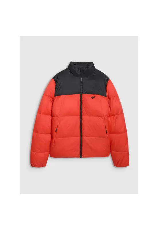 Geaca Puf Barbati Rosie - Multi Active Outdoor - AW25 - Rezistenta la Vant si Apa - Confortabila si Calduroasa