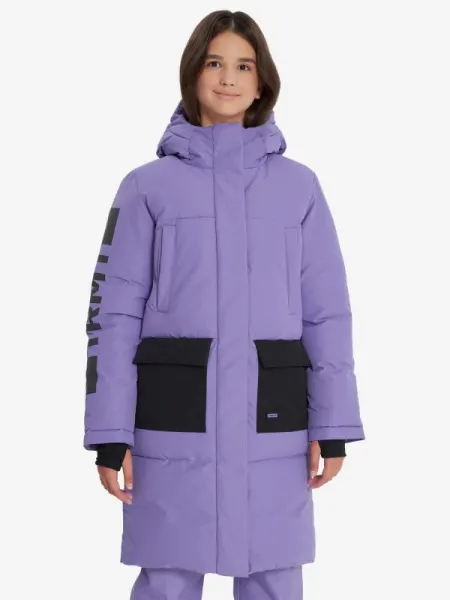 Geaca Snowboarding Girl's Fake Down Coat