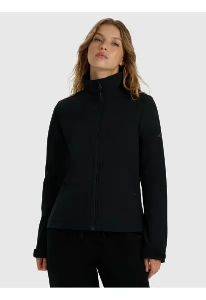 Geaca softshell dama  NeoDry 5000 - rezistenta la vant - neagra - poliester