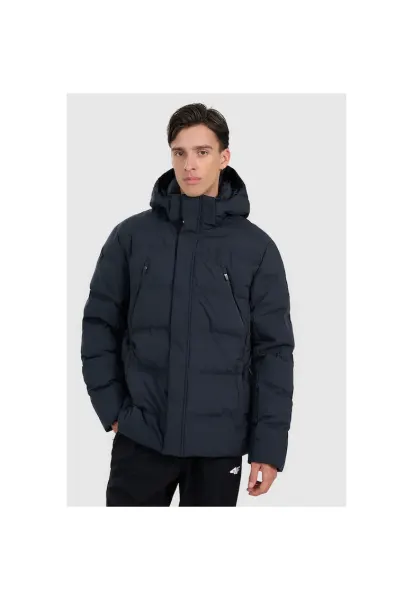 Geaca sport barbati -  poliester - negru