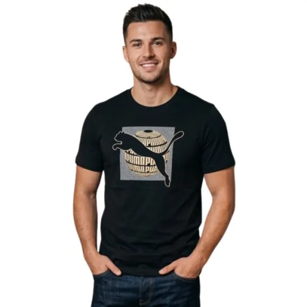 GRAPHIC Foil Tee PUMA Black 691784-01