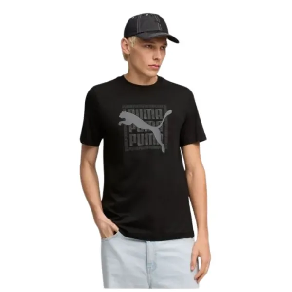 GRAPHIC Puma Wording Tee PUMA Black 691775-01