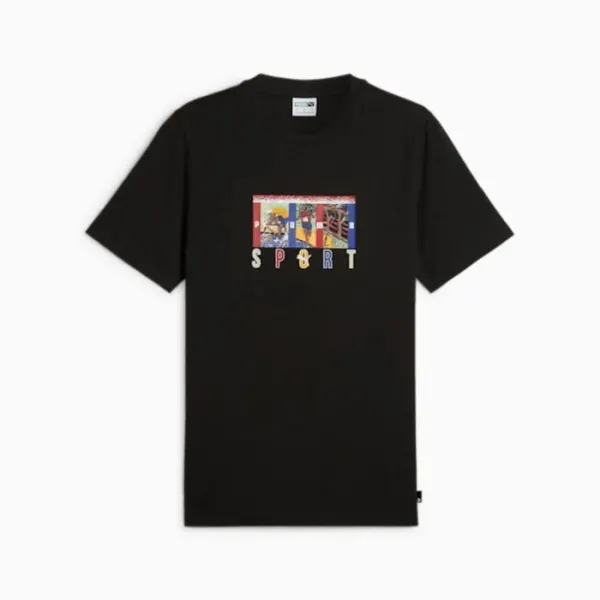 GRAPHICS PUMA SPORT Tee PUMA Black 625418-01