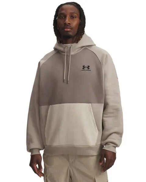 Hanorac Barbati ICON HEAVYWEIGHT COLORBLOCKED HOODIE Under Armour