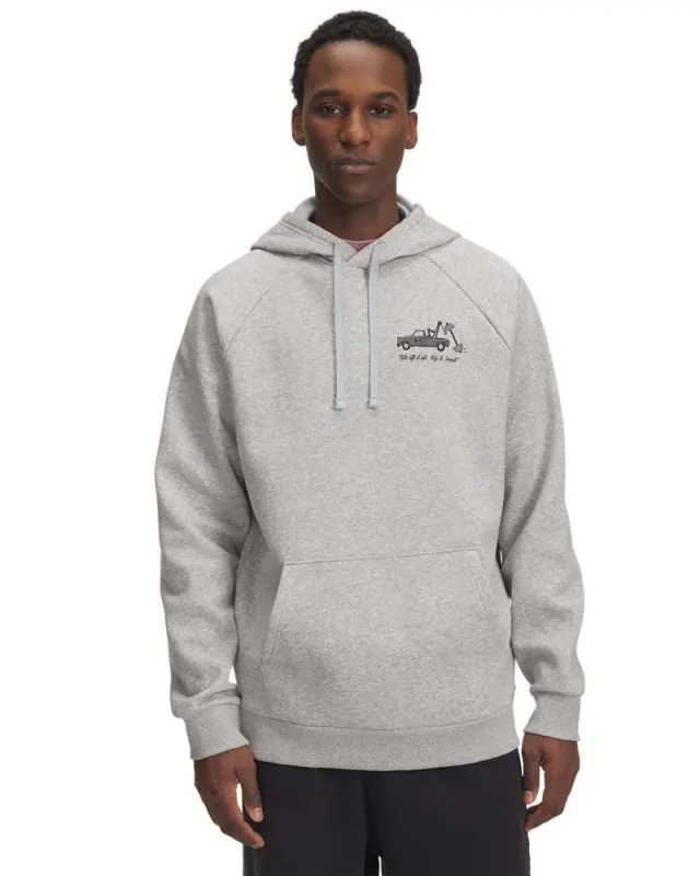Hanorac Barbati RIVAL FLEECE LOGO HOODIE Under Armour