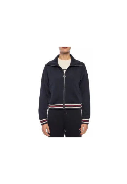 Hanorac cu fermoar  Lerdidwen Track Jacket Bleumarin Sintetic -
