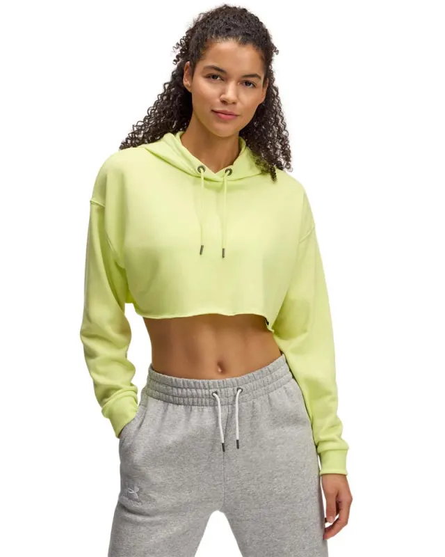 Hanorac Dama ICON TERRY CROP HOODIE Under Armour