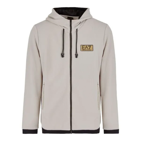 Hanorac EMPORIO ARMANI EA7 pentru barbati TRAIN GOLD LABEL M HOODIE FZ PQ - 3DPM12PJG1Z01946