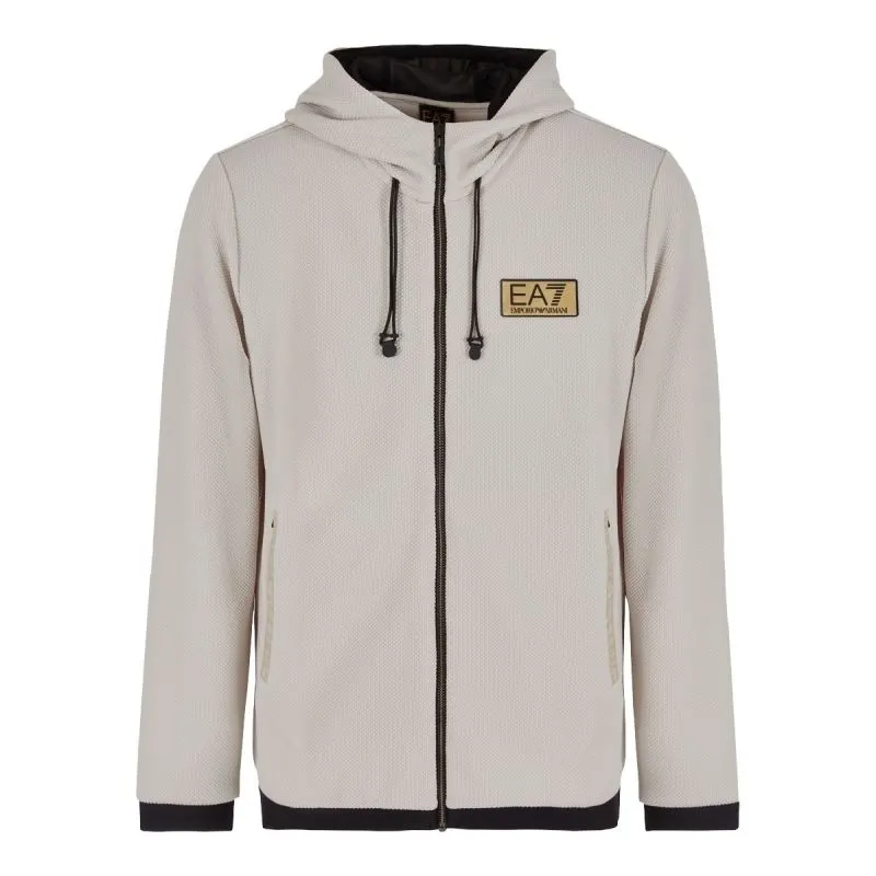 Hanorac EMPORIO ARMANI EA7 pentru barbati TRAIN GOLD LABEL M HOODIE FZ PQ - 3DPM12PJG1Z01946