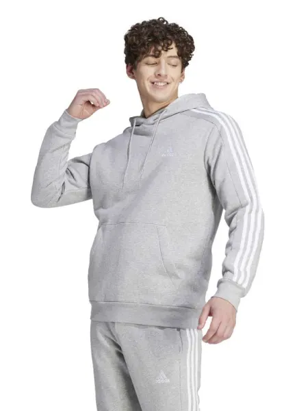 Hanorac Essentials Fleece 3-stripes