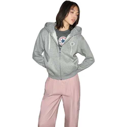 Hanorac femei Converse Signature Full-zip CVW6H546-M6X
