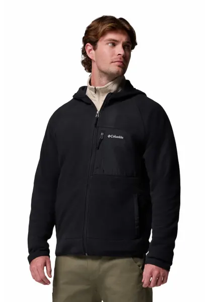 Hanorac pentru trekking Fast Trek - Negru