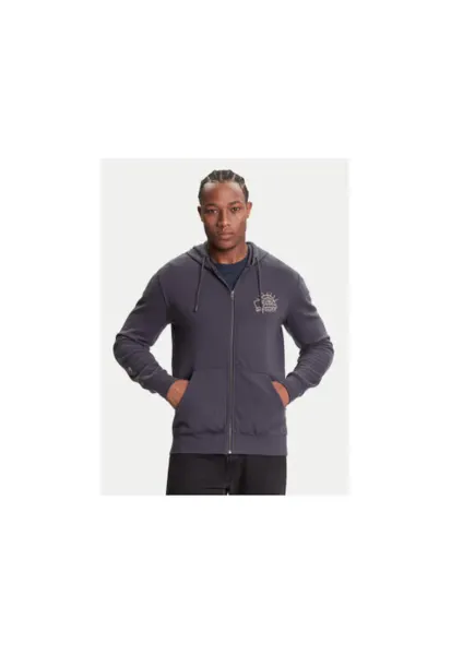 Hanorac sport barbati -  bumbac/poliester - mov -