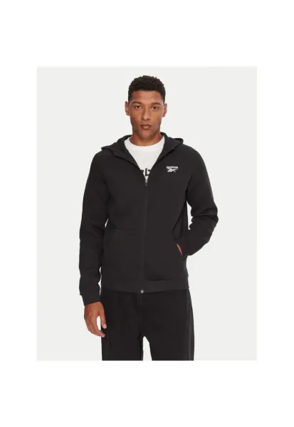Hanorac sport barbati -  bumbac/poliester - negru