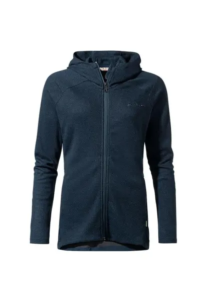 Hanorac sport  Redmont - poliester - cu guler ridicat si fermoar - bleumarin -