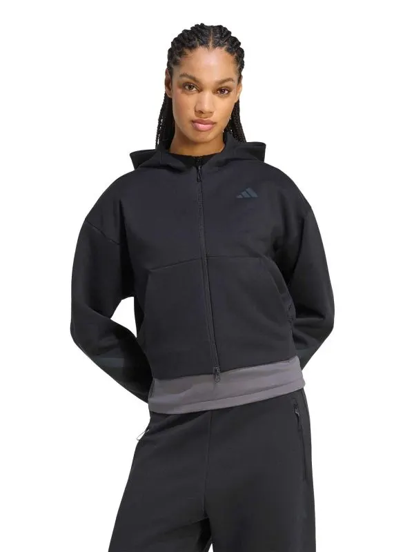 Hanorac Z.n.e. Cropped Full Zip