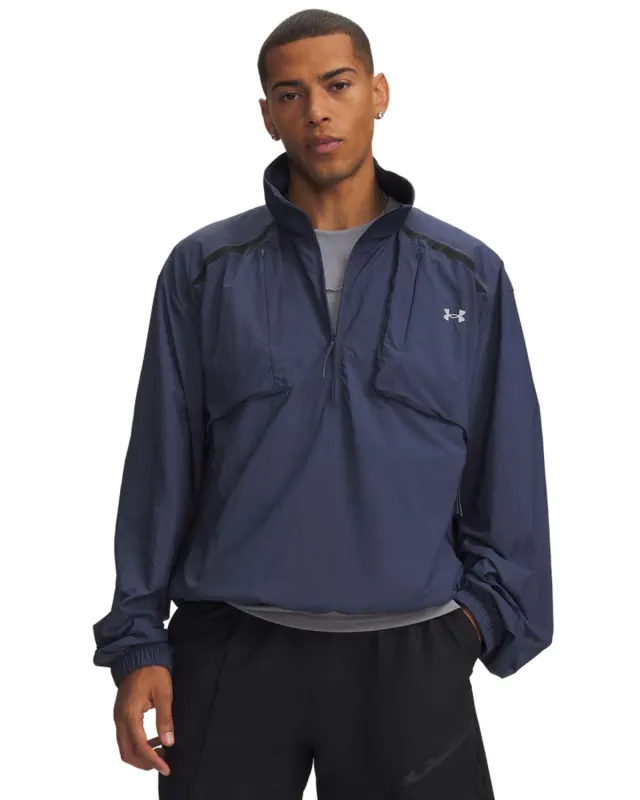 Jacheta Barbati UNSTOPPABLE WOVEN Half Zip SOLID Under Armour