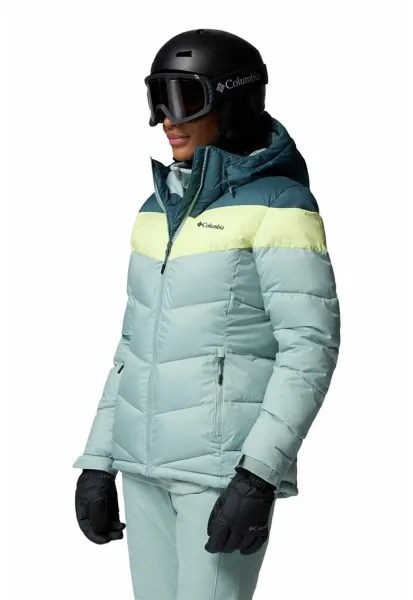 Jacheta cu gluga pentru schi Abbott Peak II - Albastru inchis/Galben pal/Albastru glaciar
