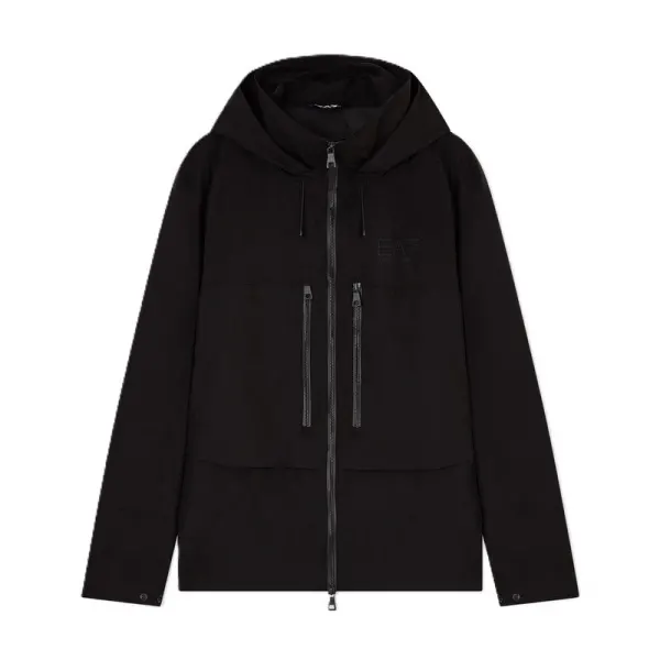 Jacheta EA7 TRAIN LUX M HOODED JACKET
