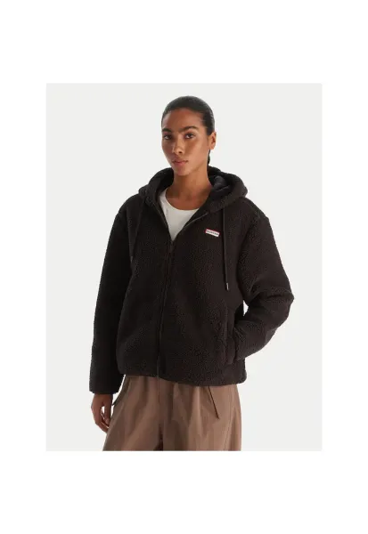 Jacheta sport dama  fleece - negru -