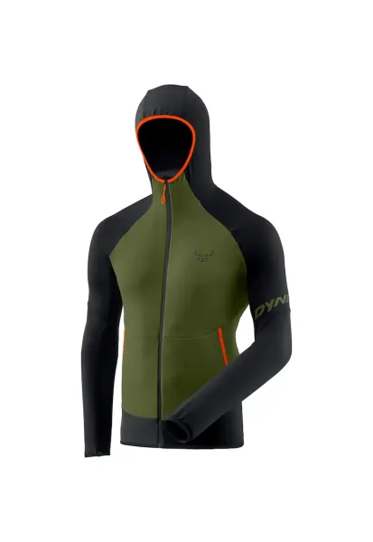 Jacheta trekking barbati  Transalper Light Polartec - Verde/Negru