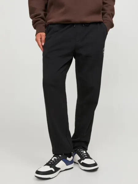 Jack & Jones Pantaloni de trening barbati, JPSTGORDON SHARK, Regular fit, Negru (SELECTATI MARIMEA: 2XL)