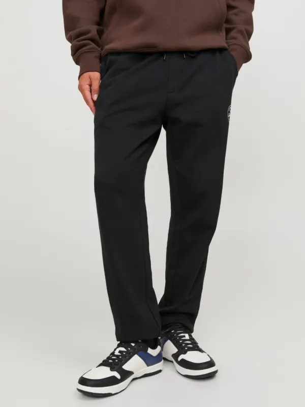 Jack & Jones Pantaloni de trening barbati, JPSTGORDON SHARK, Regular fit, Negru (SELECTATI MARIMEA: 2XL)