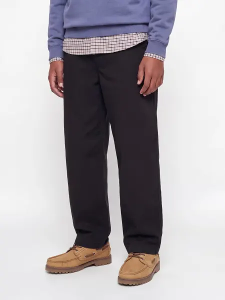 Jack & Jones Pantaloni jogger, din bumbac, baieti, cu talie inalta, JPSTEVAN, Negru (SELECTATI MARIMEA: 140 cm)